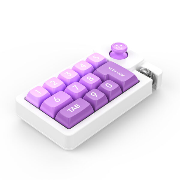 12Keys Macro definition joystick small keyboard RGB lighting hot swappable wired mechanical gaming keyboard wholesale