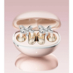 Open ear wireless earphones Diamond studded butterfly design fashion trends tws earbuds - Image 3