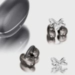 Open ear wireless earphones Diamond studded butterfly design fashion trends tws earbuds - Image 9