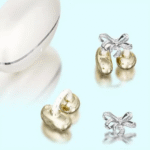 Open ear wireless earphones Diamond studded butterfly design fashion trends tws earbuds - Image 7