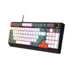 98Keys Wired RGB lighting full keys non-conflict mechanical gaming keyboard - Image 6