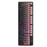 98keys PBT keycaps ergonomic design RGB lighting gaming keyboard - Image 7