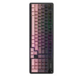 98keys PBT keycaps ergonomic design RGB lighting gaming keyboard - Image 6