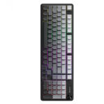 98keys PBT keycaps ergonomic design RGB lighting gaming keyboard - Image 5