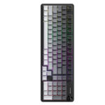 98keys PBT keycaps ergonomic design RGB lighting gaming keyboard - Image 3