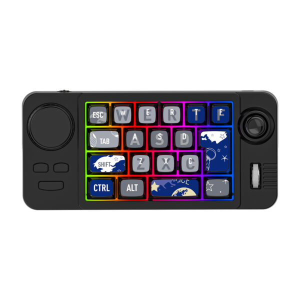 Wireless Tri-mode Macro Defined Hot-swap Mechanical Keyboard