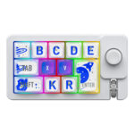 Tri-mode bluetooth macro programmable hot-swap mechanical gaming keyboard with knob - Image 2