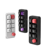 8keys wired macrop programmable hot-swap mechanical game keyboard with rgb light