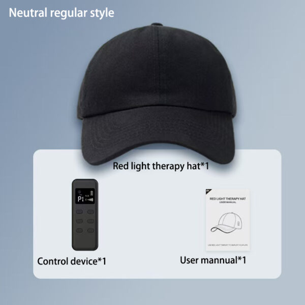 Nourishing scalp hair care device, red light hair growth cap, portable home LED therapy cap