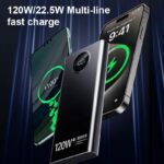 120W 20000mAH Portable Charger Slim Portable External Fast Powerbank Phone Charger