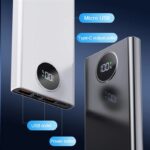 120W 20000mAH Portable Charger Slim Portable External Fast Powerbank Phone Charger - Image 3