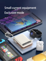 3C Mini Power Bank 10000mAh Fast Charger With 4cable Mobile Phone External Battery Charger - Image 3