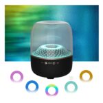 RGB Glass Like Smart Speaker With Domestic AI Voice Assitant - Image 3
