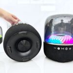 RGB Glass Like Smart Speaker With Domestic AI Voice Assitant