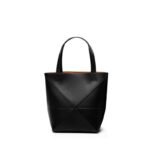 Women handbag puzzle fold top grain leather unique style large capacity single shoulder tote bag - Image 6
