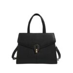 Leather Shoulder Bag For Women Elegant Mon Genuine Leather Luxury Bags - Image 3