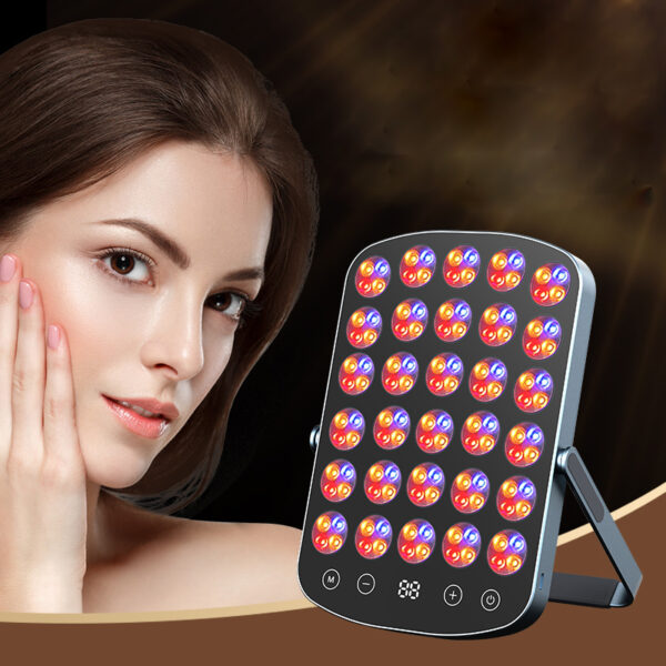 120pcs Led red light therapy panel for pain relief 660nm 850nm near infrared light mirror