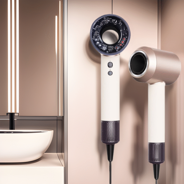 Professional leafless hair dryer high-speed negative ion technology sonic hair