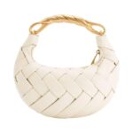 Ladies' niche high-end exquisite and versatile woven bird's nest bag