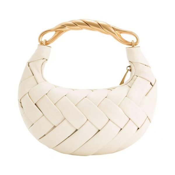 Ladies' niche high-end exquisite and versatile woven bird's nest bag