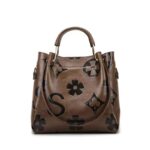 New High-end Large Capacity Tote Bag With Fashionable Embossed Commuting Bag - Image 4