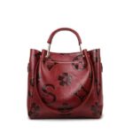 New High-end Large Capacity Tote Bag With Fashionable Embossed Commuting Bag - Image 5