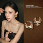 Celebrity style fashionable and versatile earrings