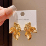 Fashion design gold color earrings - Image 3