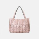 Fashionable diamond grid shoulder bag simple and versatile handbag - Image 3