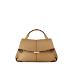 French Polene niche genuine leather high-end feel crossbody smile bag - Image 4